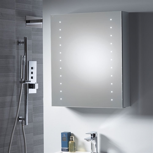 Stratus 500 x 600 x 140mm Mirrored Cabinet